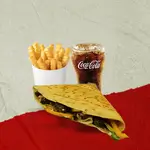 Hot Dog Crepe Meal